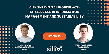 AI in the Digital Workplace: Challenges in Information Management and Sustainability