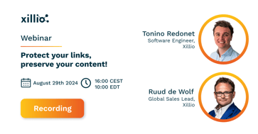 Protect links & preserve content with Xillio Link Redirector