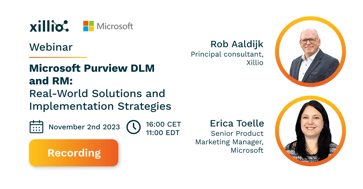 Purview DLM & RM: real solutions & strategies with Erica Toelle