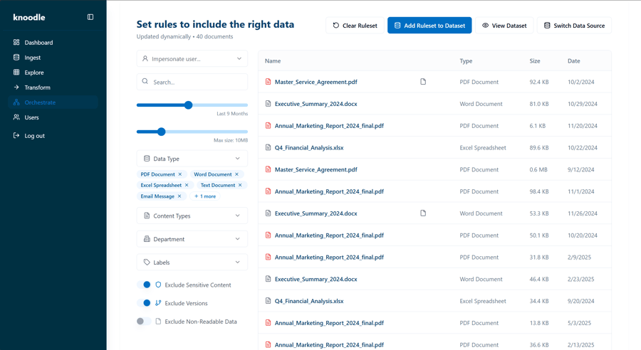 Clean, chunk and augment data for Microsoft Copilot