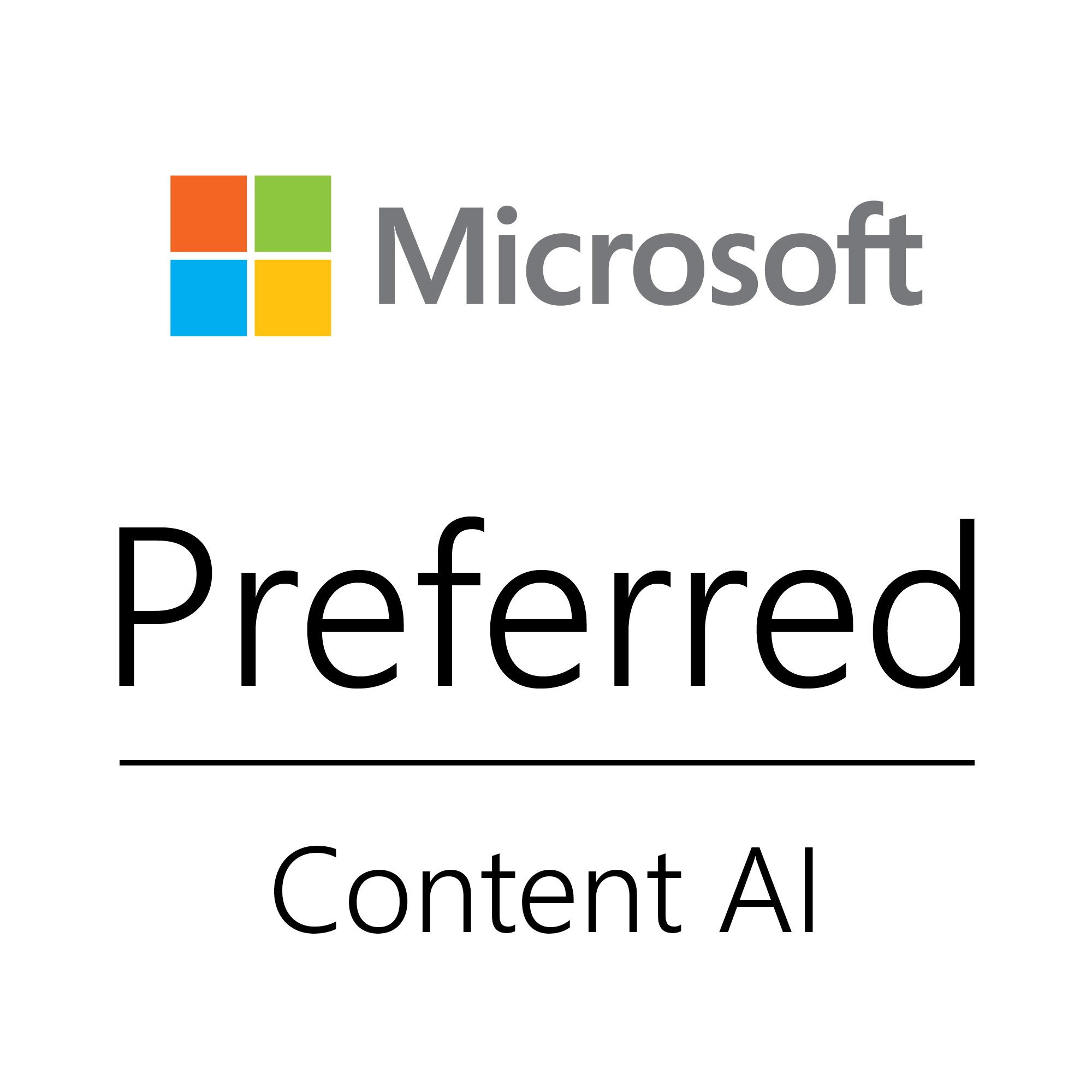 Microsoft preferred content AI 