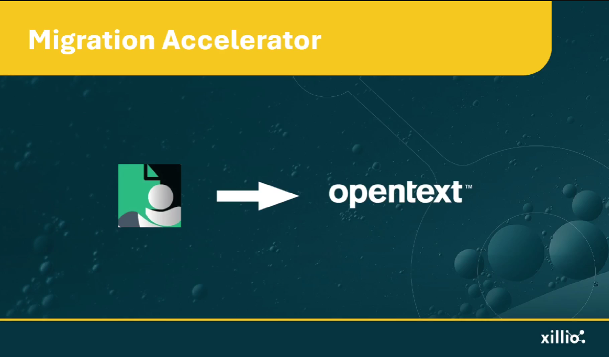 HP TRIM to OpenText Migration Demo