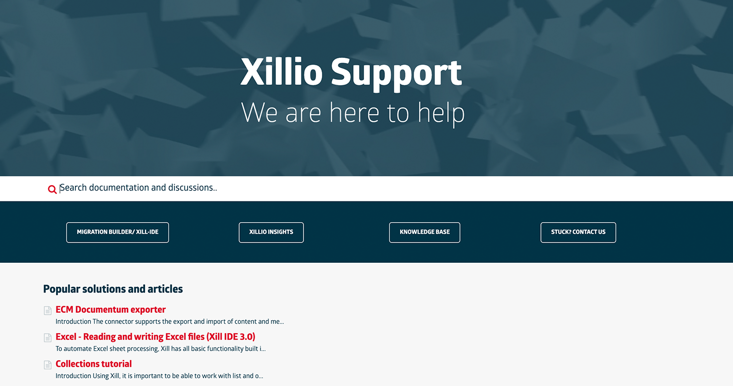 Support site Xill