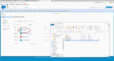 Synchroniseer data tussen Alfresco en Salesforce