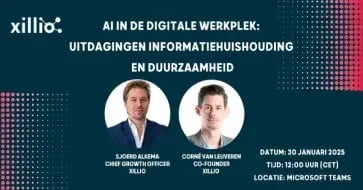 AI in de digitale werkplek: uitdagingen informatie & duurzaamheid