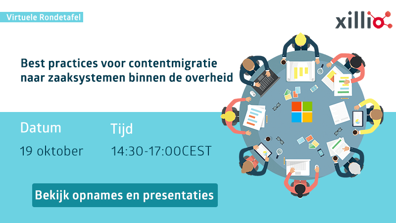 Rondetafel 'Best practices voor contentmigratie naar zaaksystemen binnen de overheid'