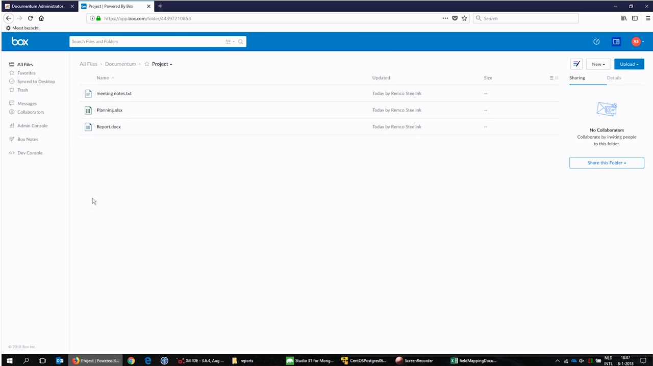 Migration of Documentum to Box